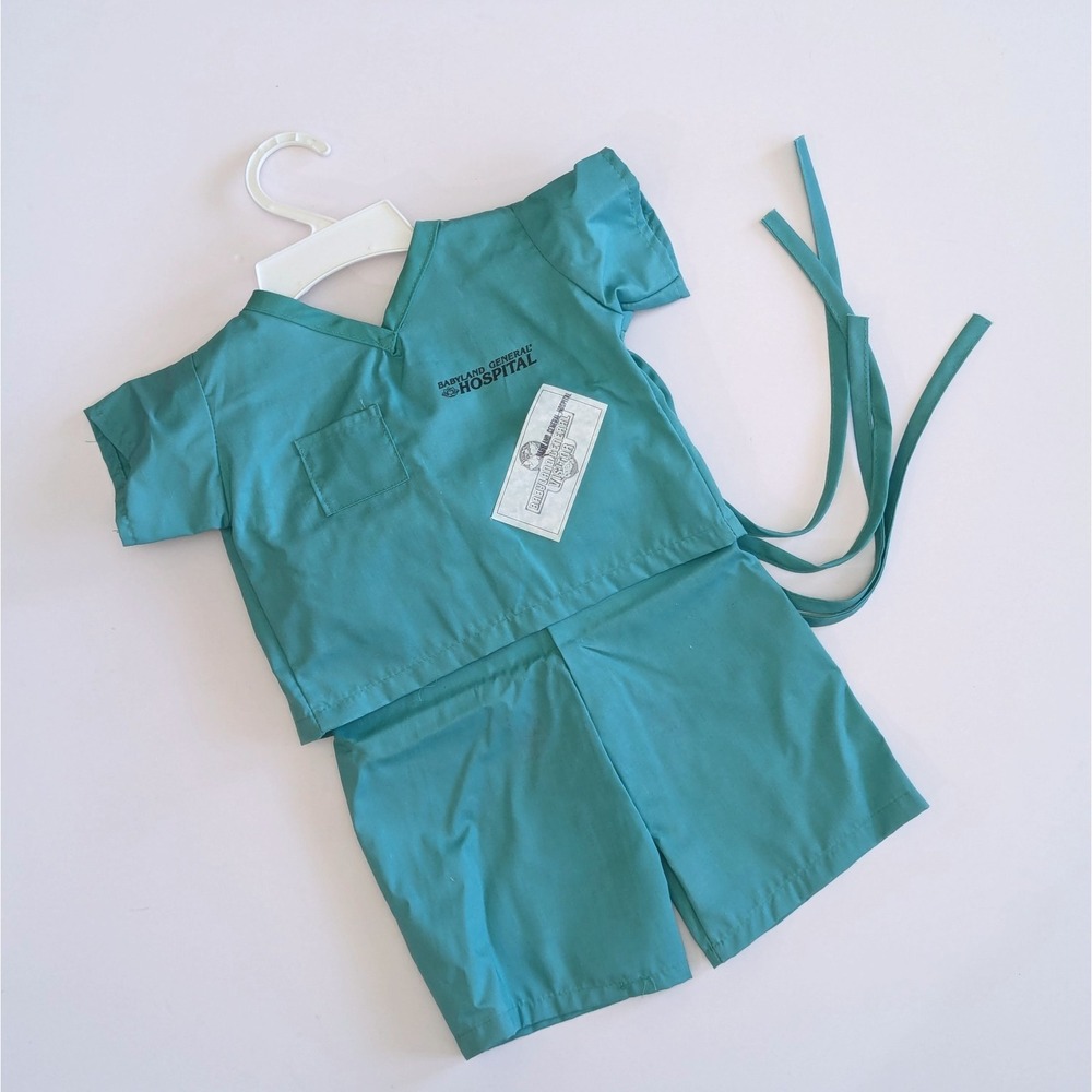 Xavier Roberts Professional Babyland General CPK Hospital Scrubs 4-piece Set